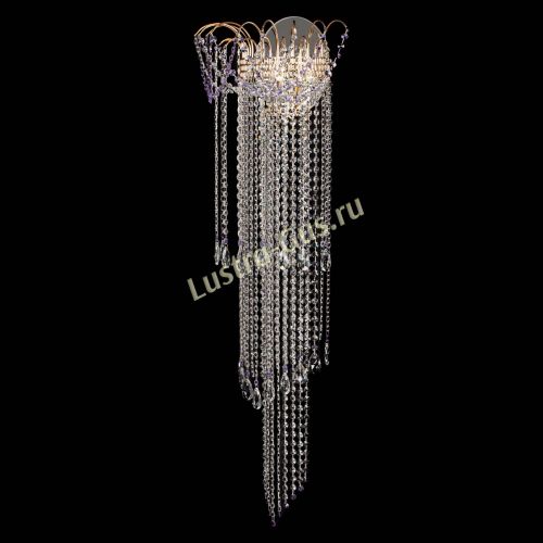 Бра Агата №1 длинная фиолетовая в Ижевске Гусь Хрустальный