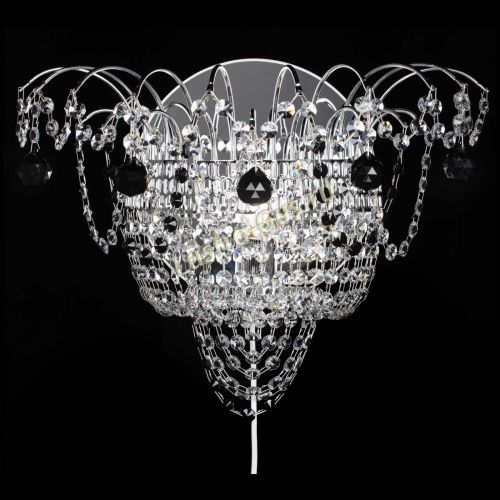 Бра Агата №3 черная в Ижевске Гусь Хрустальный