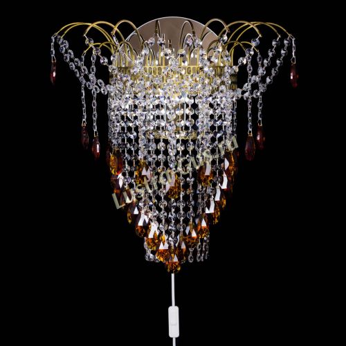 Бра Агата №4 под бронзу Чайная в Ижевске Гусь Хрустальный