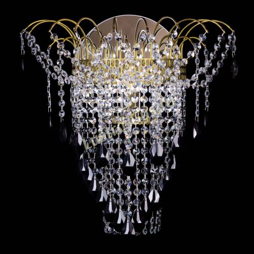 Бра Агата №4 под бронзу Черная в Ижевске Гусь Хрустальный