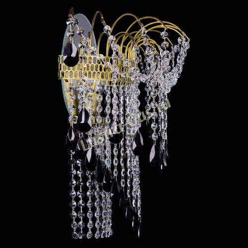 Бра Агата №4 под бронзу Черная в Ижевске Гусь Хрустальный