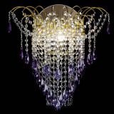 Бра Агата №4 под бронзу Фиолетовая в Ижевске