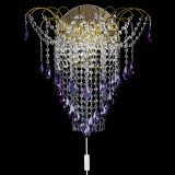 Бра Агата №4 под бронзу Фиолетовая в Ижевске