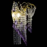 Бра Агата №4 под бронзу Фиолетовая в Ижевске