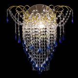 Бра Агата №4 под бронзу Синяя в Ижевске