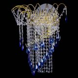 Бра Агата №4 под бронзу Синяя в Ижевске