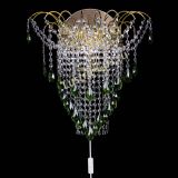 Бра Агата №4 под бронзу Зеленая в Ижевске