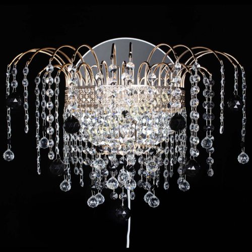 Бра Агата Венеция шар черная в Ижевске Гусь Хрустальный