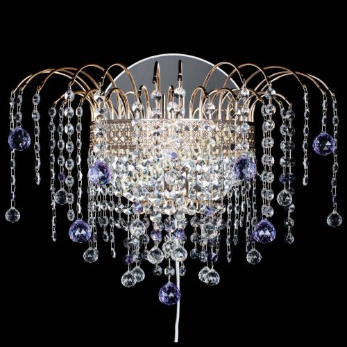 Бра Агата Венеция шар фиолетовая в Ижевске Гусь Хрустальный