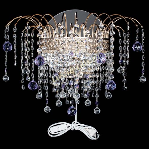 Бра Агата Венеция шар фиолетовая в Ижевске Гусь Хрустальный