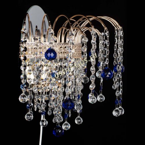 Бра Агата Венеция шар синяя в Ижевске Гусь Хрустальный