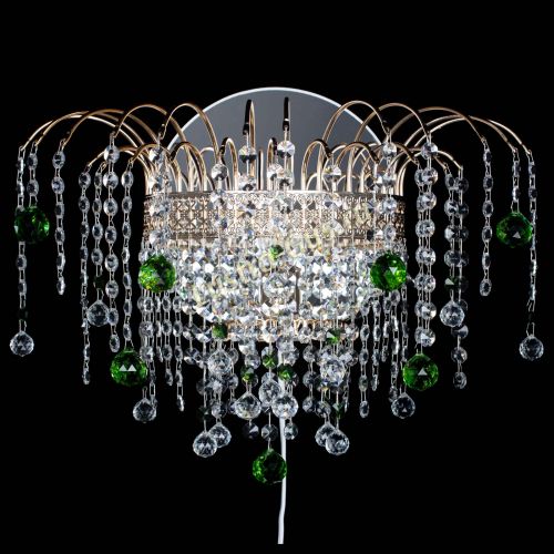 Бра Агата Венеция шар зеленая в Ижевске Гусь Хрустальный