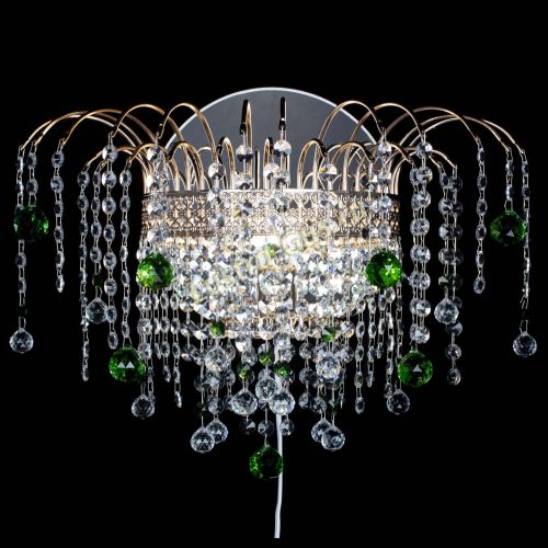 Бра Агата Венеция шар зеленая в Ижевске Гусь Хрустальный