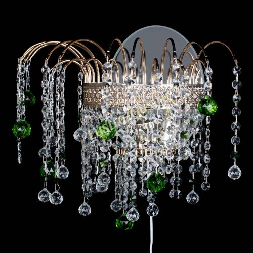 Бра Агата Венеция шар зеленая в Ижевске Гусь Хрустальный