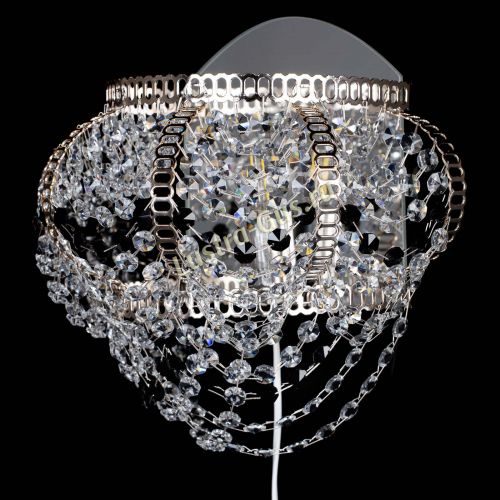 Бра Альфа №1 черная в Ижевске Гусь Хрустальный