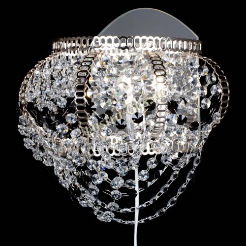 Бра Альфа №1 черная в Ижевске Гусь Хрустальный