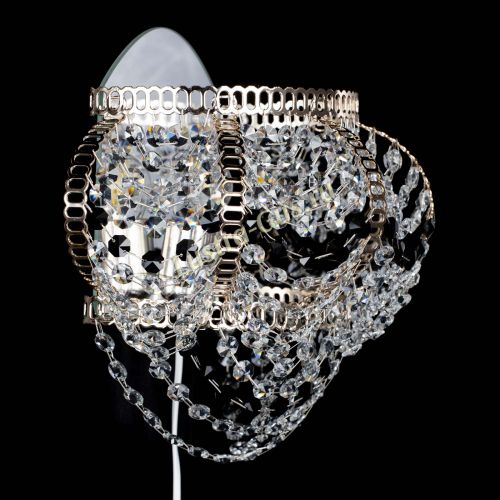 Бра Альфа №1 черная в Ижевске Гусь Хрустальный