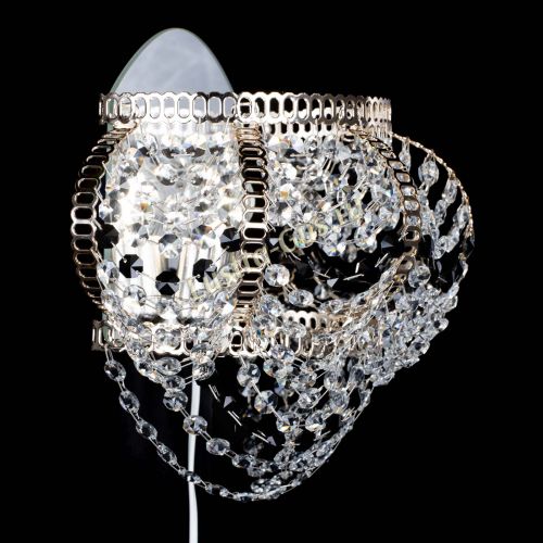 Бра Альфа №1 черная в Ижевске Гусь Хрустальный