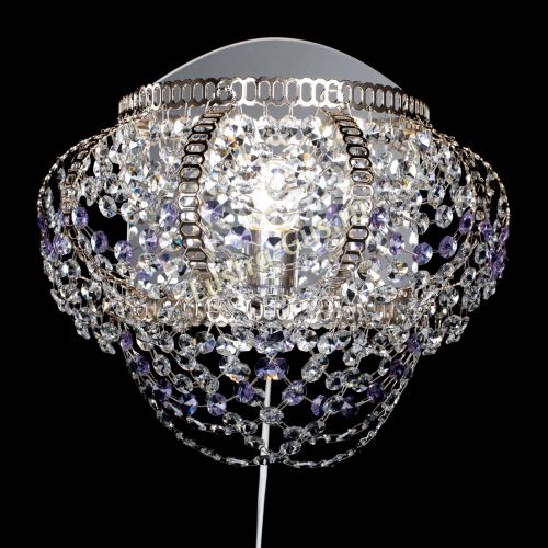 Бра Альфа №1 фиолетовая в Ижевске Гусь Хрустальный