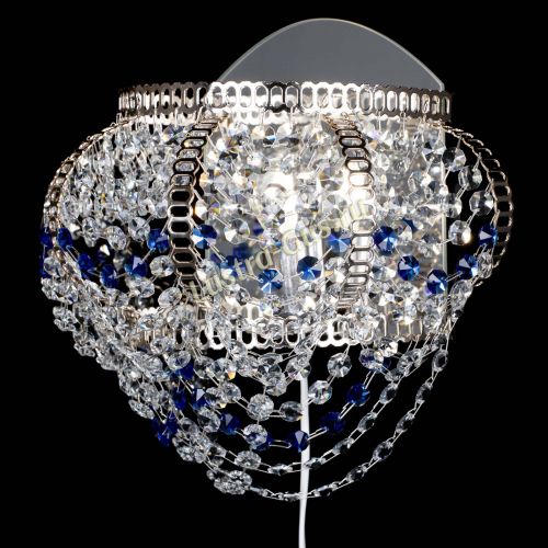 Бра Альфа №1 синяя в Ижевске Гусь Хрустальный