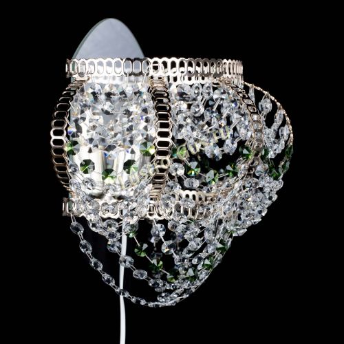 Бра Альфа №1 зеленая в Ижевске Гусь Хрустальный