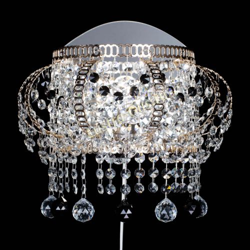 Бра Альфа №2 черная в Ижевске Гусь Хрустальный