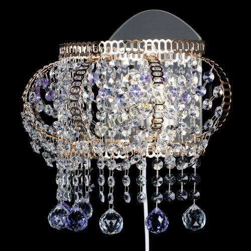 Бра Альфа №2 фиолетовая в Ижевске Гусь Хрустальный