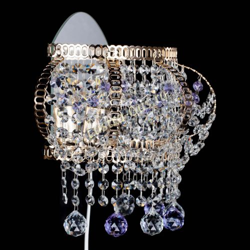 Бра Альфа №2 фиолетовая в Ижевске Гусь Хрустальный