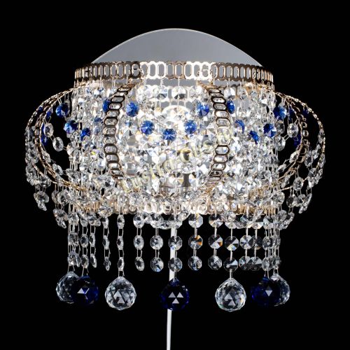 Бра Альфа №2 синяя в Ижевске Гусь Хрустальный