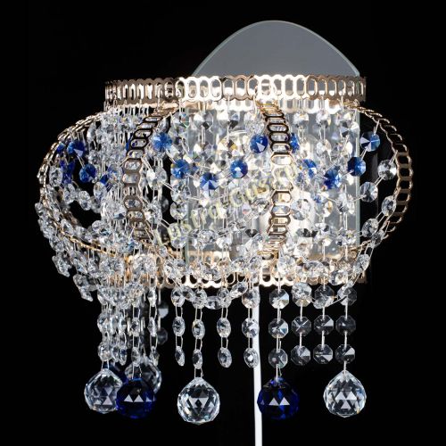 Бра Альфа №2 синяя в Ижевске Гусь Хрустальный