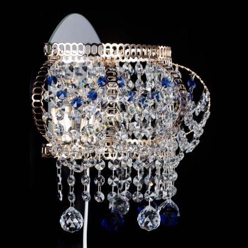 Бра Альфа №2 синяя в Ижевске Гусь Хрустальный