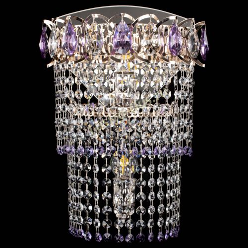 Бра Астра №2 оптикон фиолетовая в Ижевске Гусь Хрустальный