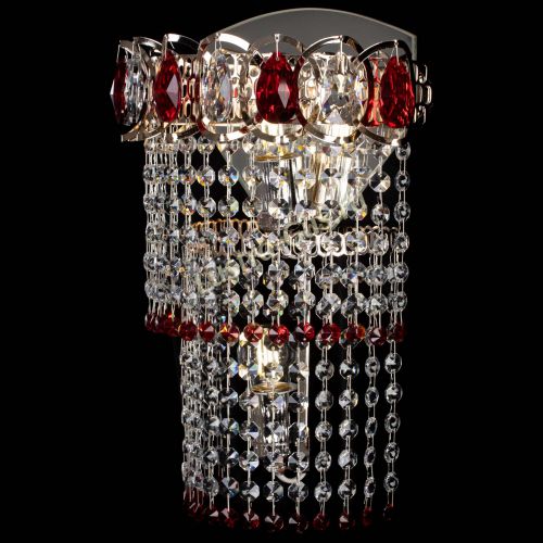 Бра Астра №2 оптикон красная в Ижевске Гусь Хрустальный