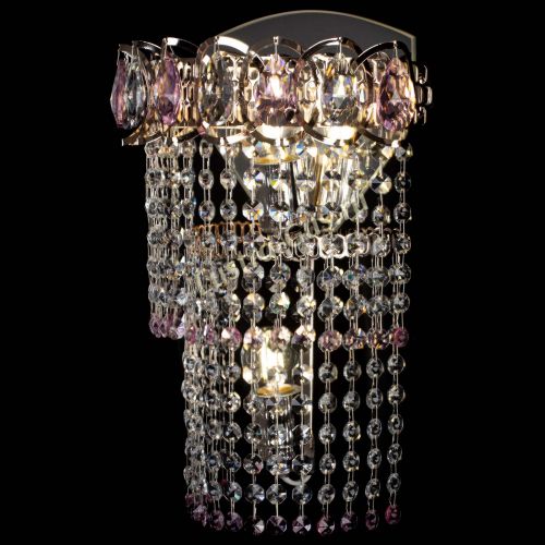 Бра Астра №2 оптикон розовая в Ижевске Гусь Хрустальный