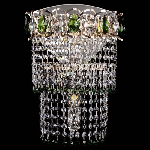 Бра Астра №2 оптикон зеленая в Ижевске Гусь Хрустальный