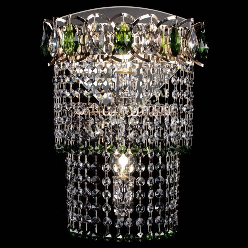 Бра Астра №2 оптикон зеленая в Ижевске Гусь Хрустальный