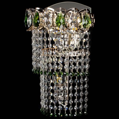 Бра Астра №2 оптикон зеленая в Ижевске Гусь Хрустальный