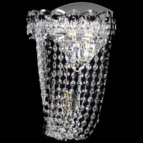 Бра Астра ажур №2 черная в Ижевске Гусь Хрустальный