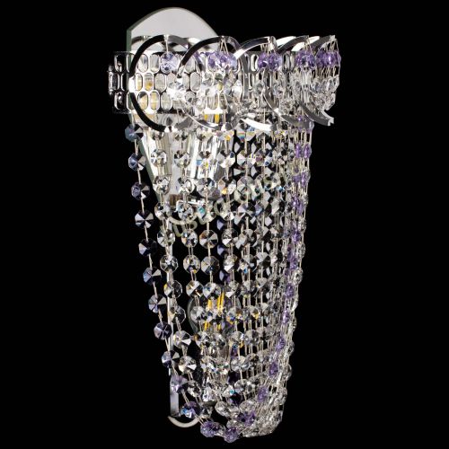 Бра Астра ажур №2 фиолетовая в Ижевске Гусь Хрустальный