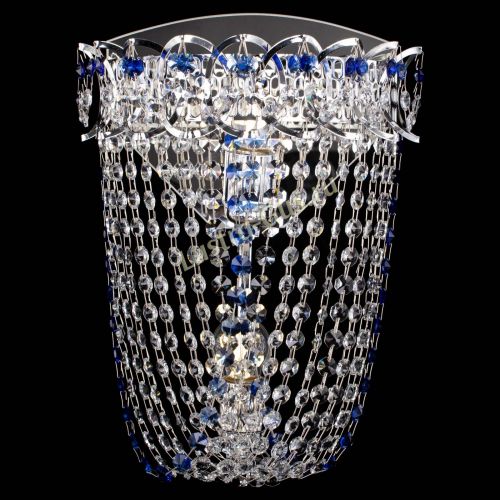 Бра Астра ажур №2 синяя в Ижевске Гусь Хрустальный