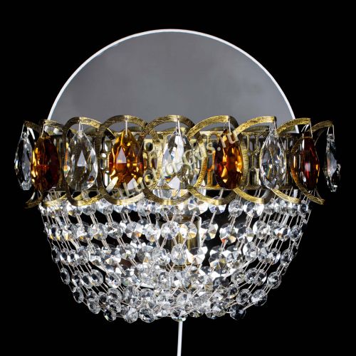 Бра Астра ажур под бронзу чайная в Ижевске Гусь Хрустальный