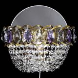 Бра Астра ажур под бронзу фиолетовая в Ижевске