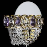 Бра Астра ажур под бронзу фиолетовая в Ижевске