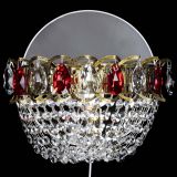 Бра Астра ажур под бронзу красная в Ижевске