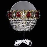 Бра Астра ажур под бронзу красная в Ижевске