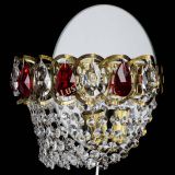 Бра Астра ажур под бронзу красная в Ижевске