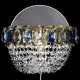 Бра Астра ажур под бронзу синяя в Ижевске