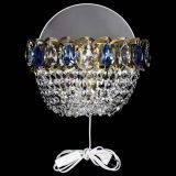 Бра Астра ажур под бронзу синяя в Ижевске