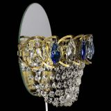 Бра Астра ажур под бронзу синяя в Ижевске