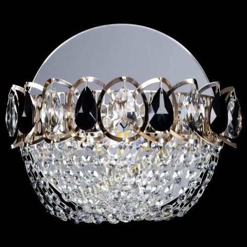 Бра Астра ажур черная в Ижевске Гусь Хрустальный